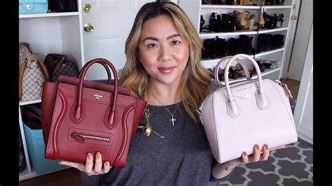 givenchy antigona vs celine luggage|Celine luggage bag.